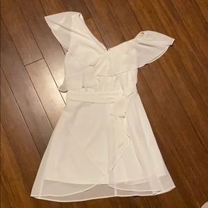 Ali & Jay Off the Shoulder Dress